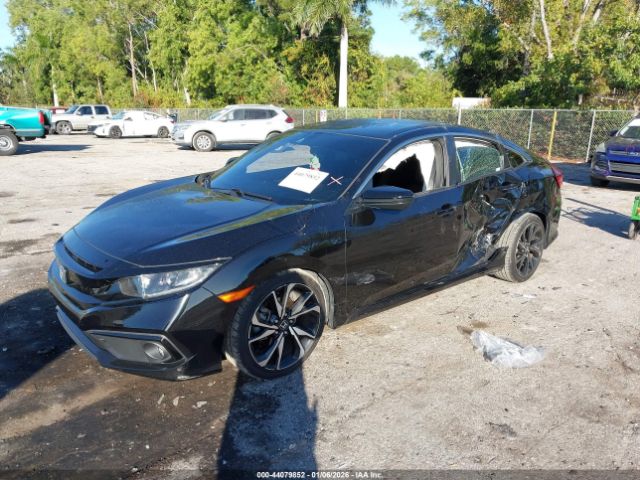 2020 HONDA CIVIC 2HGFC2F8XLH583396 Photo 1