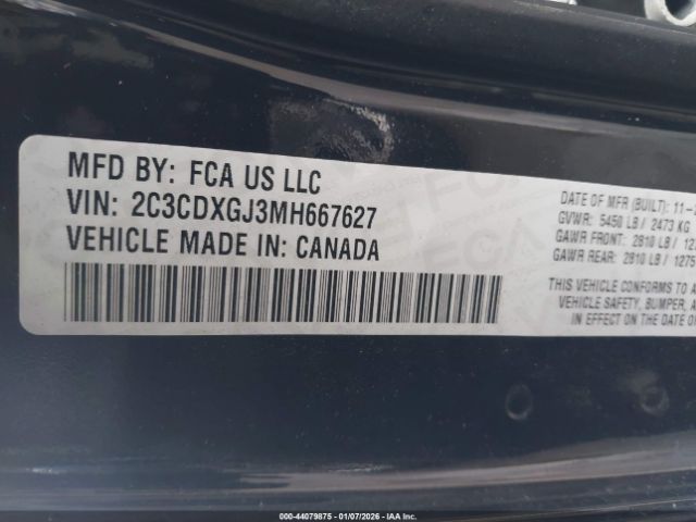 2021 DODGE CHARGER 2C3CDXGJ3MH667627 Photo 8
