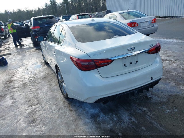 44079882 :رقم المزاد ، JN1EV7AP9JM356908 vin ، 2018 Infiniti Q50 3.0t Luxe مزاد بيع
