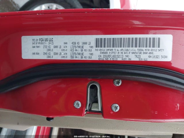 3C6UR5FLXGG152113 RAM 2500 Laramie