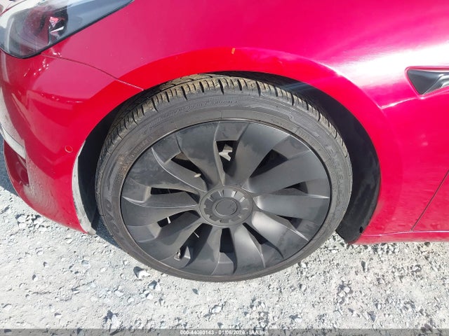 44080143 :رقم المزاد ، 5YJ3E1EB8NF192419 vin ، 2022 Tesla Model 3 Long Range Dual Motor All-wheel Drive مزاد بيع