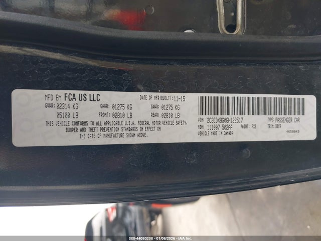 2016 DODGE CHARGER 2C3CDXBG0GH122517 Photo 8