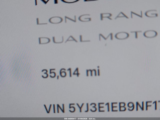 Tesla Model 3 Long Range Dual Motor All-wheel Drive 2022 5YJ3E1EB9NF176567 Image 15