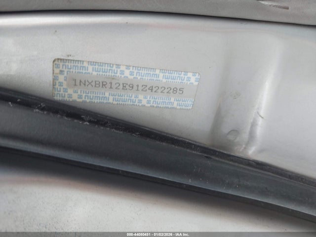 2001 TOYOTA COROLLA 1NXBR12E91Z422285 Photo 8