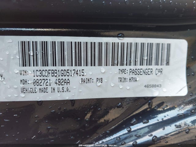 Dodge DART SXT 2016 1C3CDFBB1GD517415 Image 9