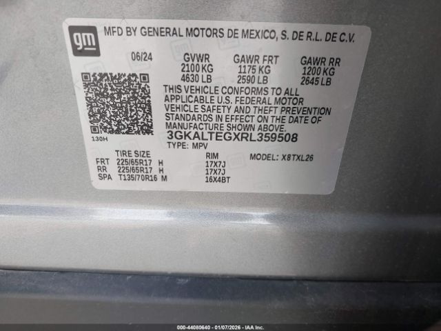2024 GMC TERRAIN 3GKALTEGXRL359508 Photo 8