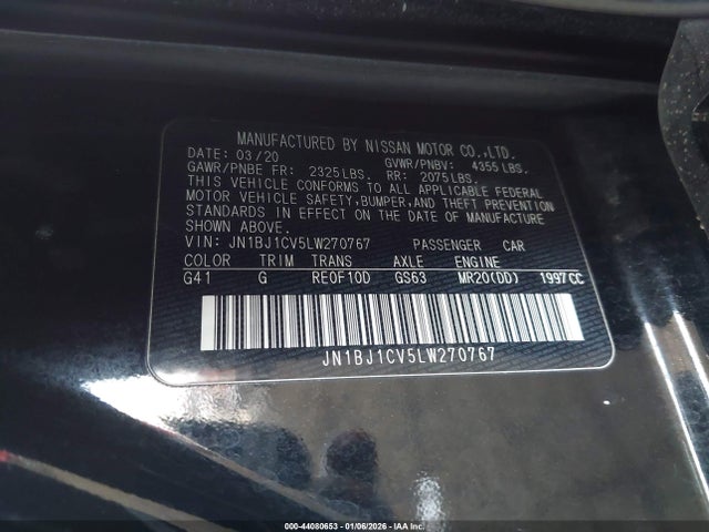 2020 NISSAN ROGUE SPORT JN1BJ1CV5LW270767 Photo 8