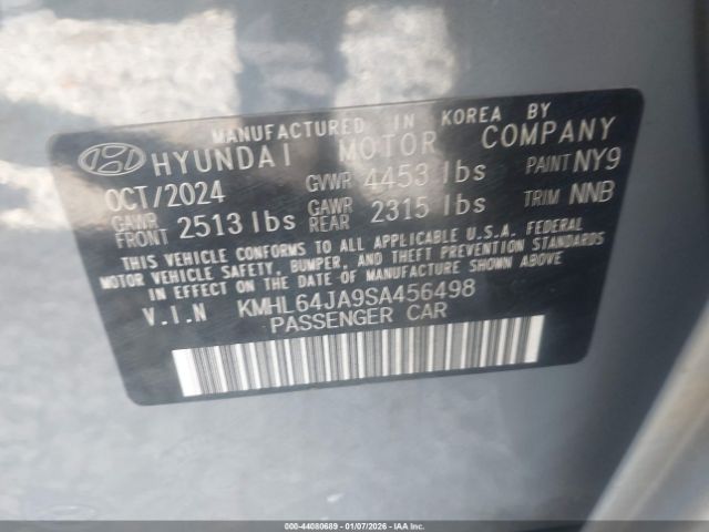 2025 HYUNDAI SONATA KMHL64JA9SA456498 Photo 8