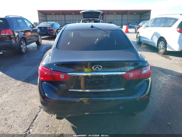 2015 Infiniti Q50 Premium მანქანა იყიდება აუქციონზე, vin: JN1BV7AR4FM417111, აუქციონის ნომერი: 44080897
