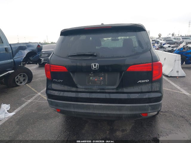 5FNYF6H56GB008586 Honda Pilot Ex-l