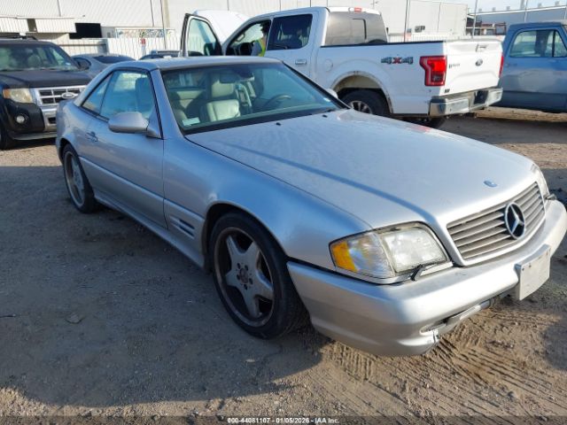 2001 MERCEDES-BENZ SL 500 WDBFA68F71F200020