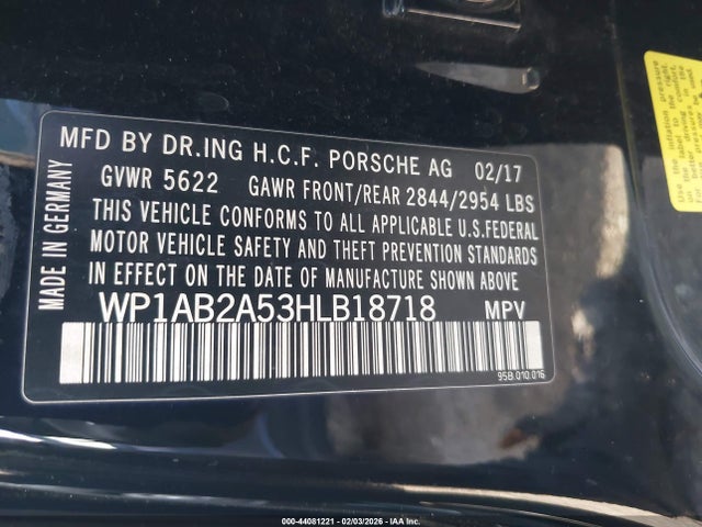 2017 PORSCHE MACAN WP1AB2A53HLB18718 Photo 8