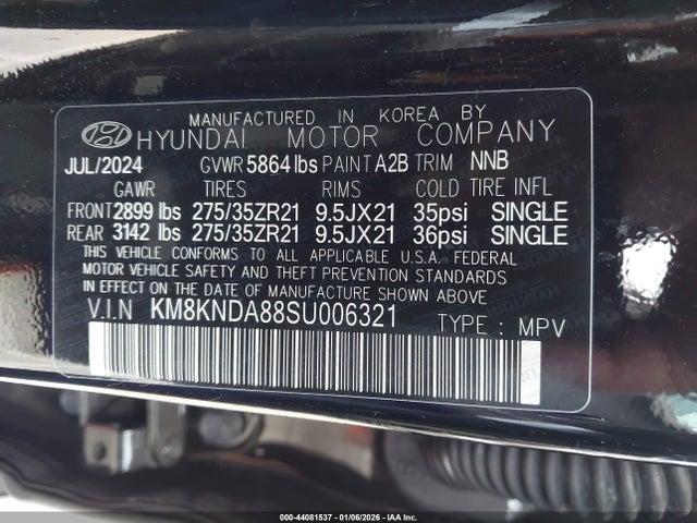 KM8KNDA88SU006321 Hyundai Ioniq 5 N
