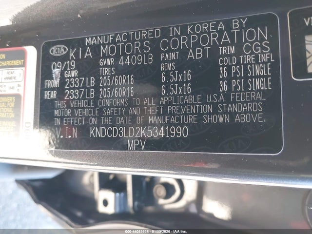 2019 KIA NIRO PLUG-IN HYBRID KNDCD3LD2K5341990 Photo 8