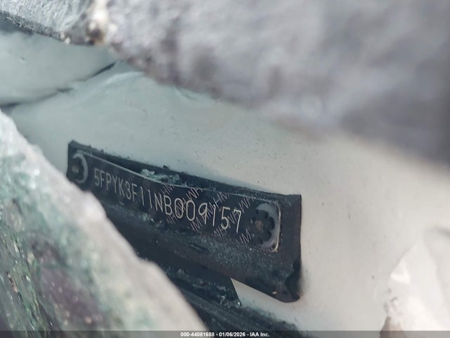 5FPYK3F11NB009157 Honda Ridgeline Sport