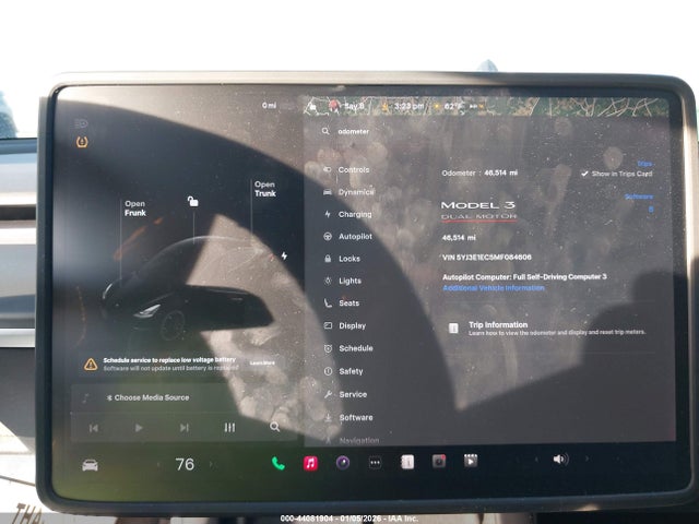 2021 TESLA MODEL 3 5YJ3E1EC5MF084606 Photo 6