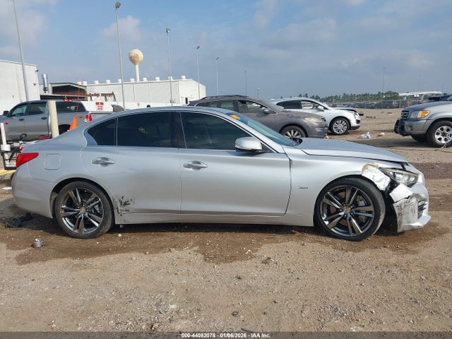 44082078 :رقم المزاد ، JN1EV7AP4GM301727 vin ، 2016 Infiniti Q50 3.0t Sport مزاد بيع