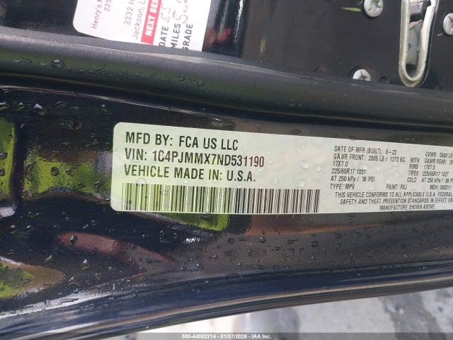 2022 JEEP CHEROKEE 1C4PJMMX7ND531190 Photo 8