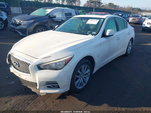 2015 Infiniti Q50 Premium მანქანა იყიდება აუქციონზე, vin: JN1BV7ARXFM409207, აუქციონის ნომერი: 44082272