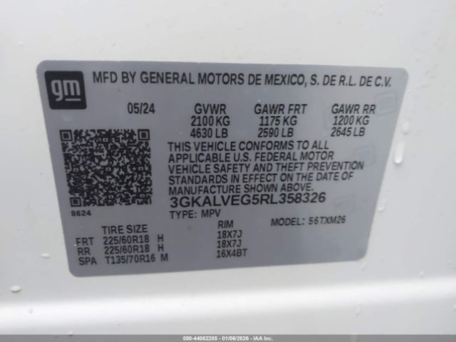2024 GMC TERRAIN 3GKALVEG5RL358326 Photo 8