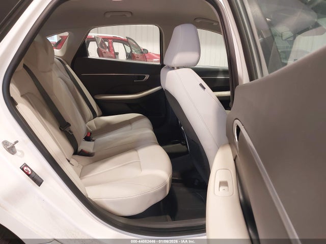 KMHL24JJ4PA080540 Hyundai Sonata Hybrid Blue