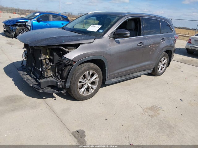 Toyota Highlander Xle V6 2015 5TDJKRFH4FS138002 Image 2