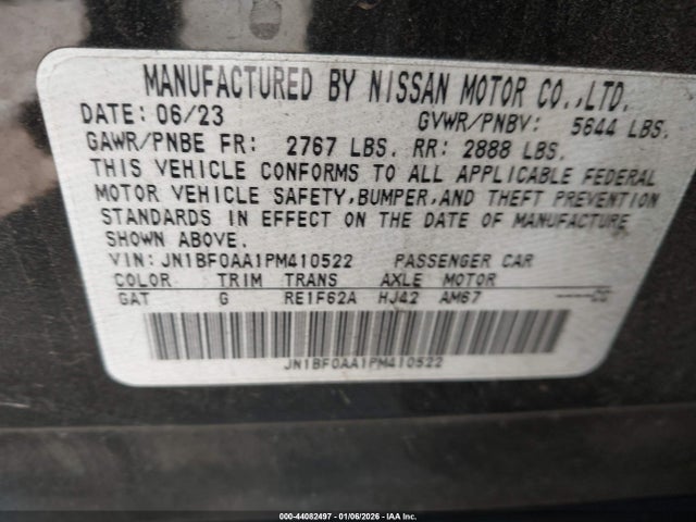 2023 NISSAN ARIYA JN1BF0AA1PM410522 Photo 8