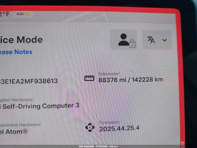 Tesla Model 3 Standard Range Plus Rear-wheel Drive 2021 5YJ3E1EA2MF938613 Image 16