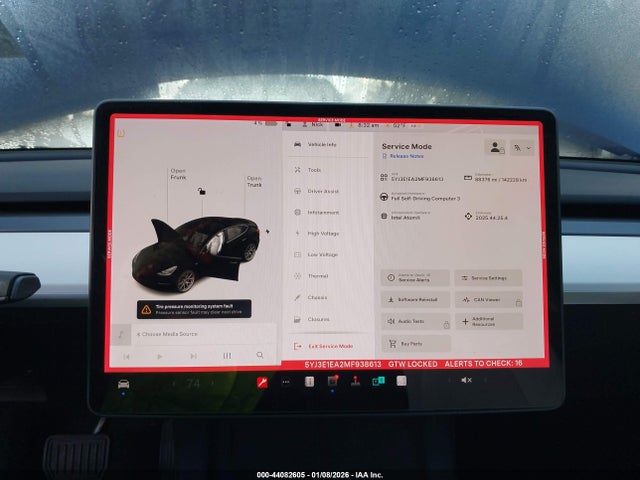 Tesla Model 3 Standard Range Plus Rear-wheel Drive 2021 5YJ3E1EA2MF938613 Image 19