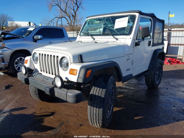 1999 Jeep Wrangler Sport მანქანა იყიდება აუქციონზე, vin: 1J4FY19S3XP476221, აუქციონის ნომერი: 44082687