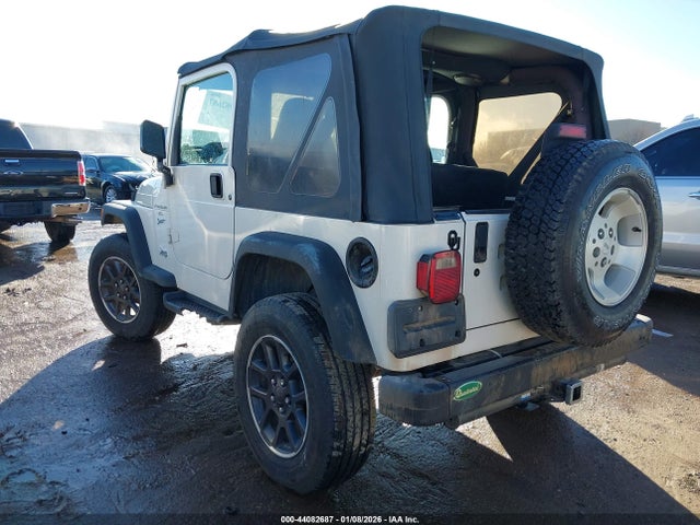 1999 Jeep Wrangler Sport მანქანა იყიდება აუქციონზე, vin: 1J4FY19S3XP476221, აუქციონის ნომერი: 44082687