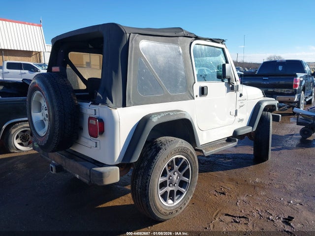 1999 Jeep Wrangler Sport მანქანა იყიდება აუქციონზე, vin: 1J4FY19S3XP476221, აუქციონის ნომერი: 44082687