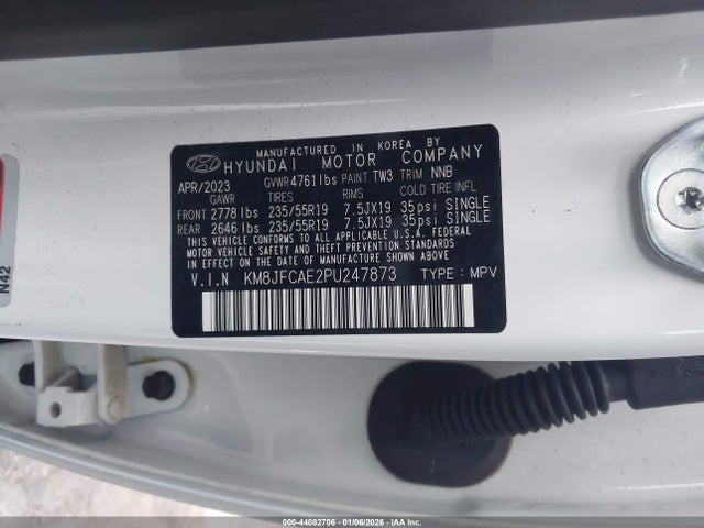 Aukcja sprzedaży 2023 Hyundai Tucson N Line, vin: KM8JFCAE2PU247873, numer aukcji: 44082706