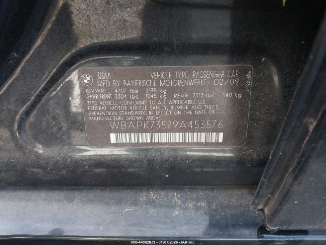 2009 BMW 328I WBAPK73579A453576 Photo 8