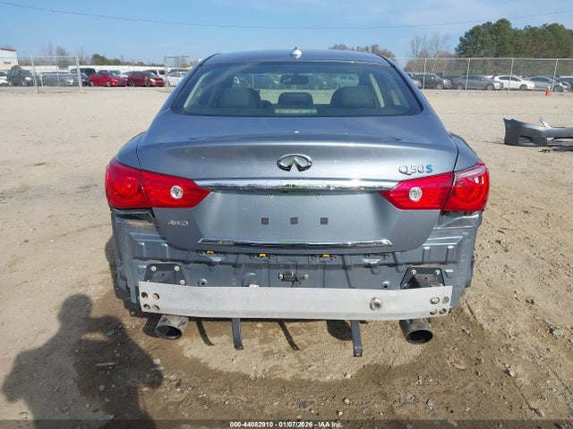 2015 Infiniti Q50 Hybrid Premium/sport მანქანა იყიდება აუქციონზე, vin: JN1AV7AR9FM850824, აუქციონის ნომერი: 44082910