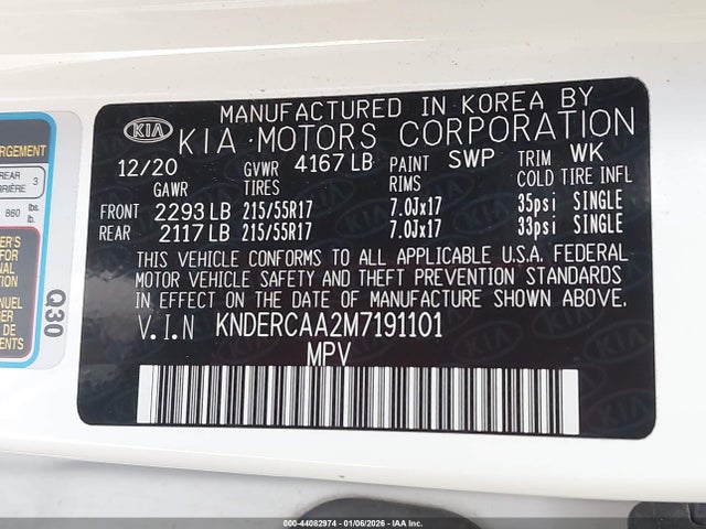 KIA SELTOS EX 2021 KNDERCAA2M7191101 Image 9