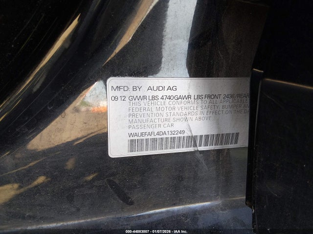 2013 AUDI A4 WAUEFAFL4DA132249 Photo 8