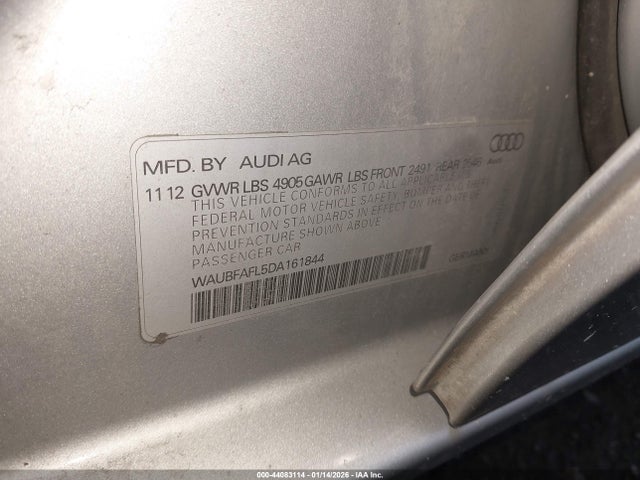 2013 AUDI A4 WAUBFAFL5DA161844 Photo 8