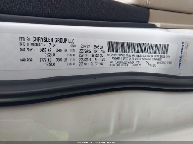 2014 DODGE DURANGO 1C4RDHDG6EC560614 Photo 8