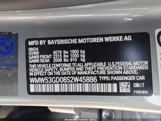 2025 MINI HARDTOP WMW53GD08S2W45886 Photo 8