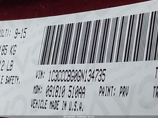 2016 CHRYSLER 200 1C3CCCBG0GN134735 Photo 8