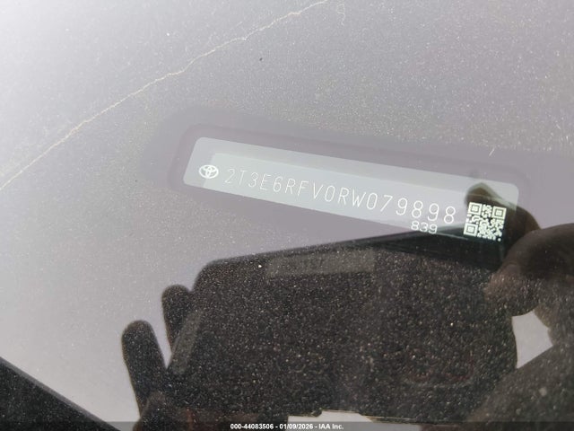 2024 TOYOTA RAV4 HYBRID 2T3E6RFV0RW079898 Photo 8