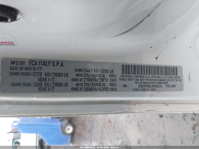 RAM Promaster City Tradesman Slt 2018 ZFBERFBB5J6H60524 Image 9