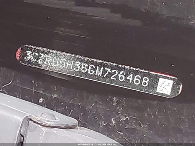 3CZRU5H36GM726468 Honda HR-V LX