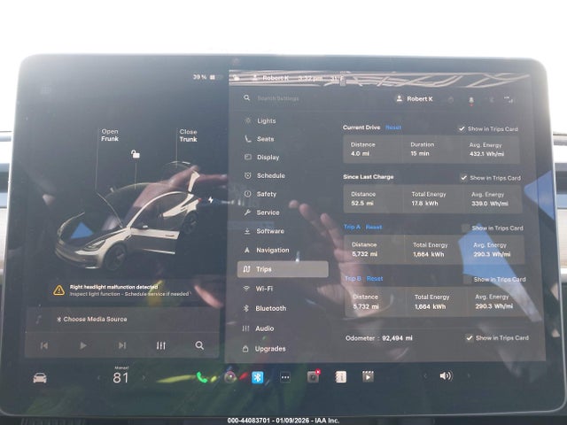 2021 TESLA MODEL 3 5YJ3E1EB3MF074065 Photo 6