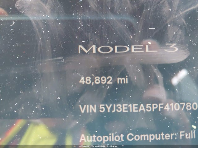 5YJ3E1EA5PF410780 Tesla Model 3 Rear-wheel Drive