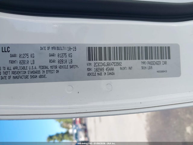 Dodge Charger Scat Pack Rwd 2019 2C3CDXGJ6KH753902 Image 9