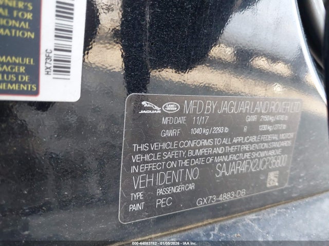 2018 JAGUAR XE SAJAR4FX2JCP35800 Photo 8