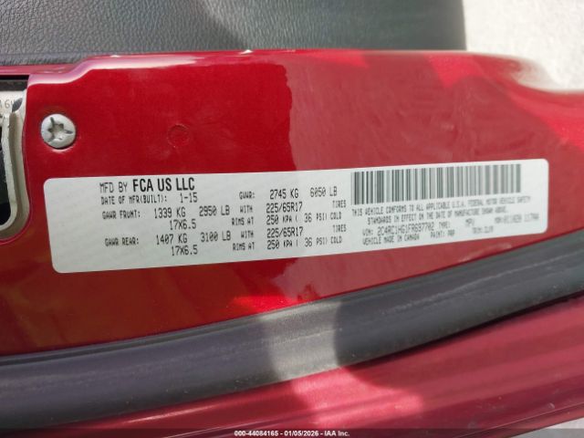 2015 CHRYSLER TOWN & COUNTRY 2C4RC1HG1FR697702 Photo 8