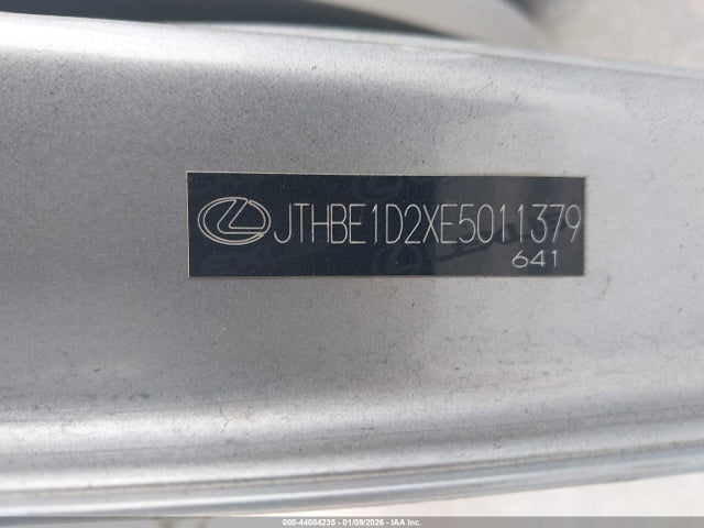 2014 LEXUS IS 350 JTHBE1D2XE5011379 Photo 8